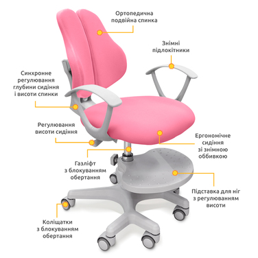 Дитяче крісло Evo-kids Mio-2 KP (арт.Y-408 KP)