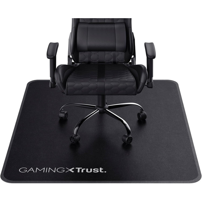 Килимок для офісного та ігрового крісла Trust Gaming GXT 715, 99 x 120 см, чорний