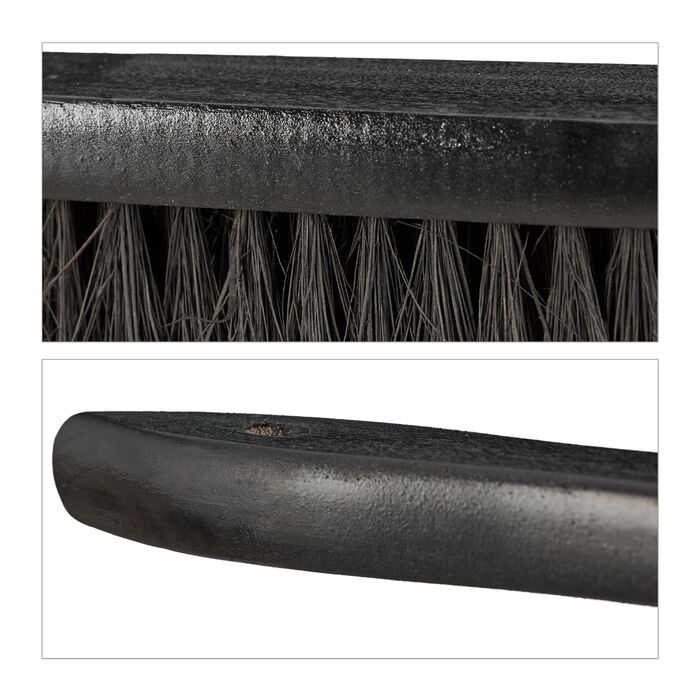 Відро для сміття Relaxdays з кришкою та щіткою для підлоги