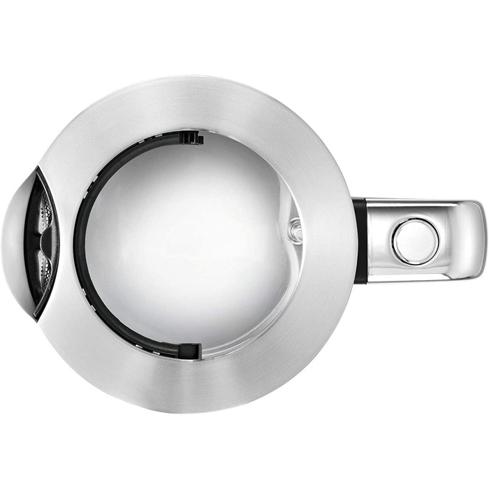 Електричний чайник WMF Lono зі скла, 1,7 л, з фільтром від накипу, бездротовий, 3000 Вт, матова нержавіюча сталь