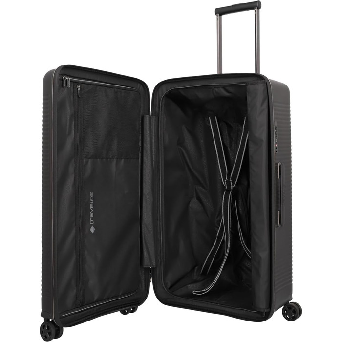 Набір валіз Travelite Roomer: 2 шт. (L/M), чорний, з TSA замком, розширювані