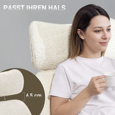 Крісло офісне HOMCOM з регульованою підголівником, ергономічне крісло для роботи, з функцією гойдання, регульоване по висоті, сіро-біле