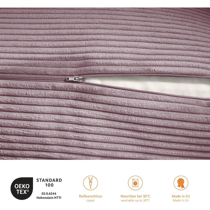 Подушка для спини в ліжко та на диван sleepling з вельвету, велика клиновидна подушка для читання та підтримки попереку з бічним кишенею, знімний чохол, 70x40x20 см, колір старе роже