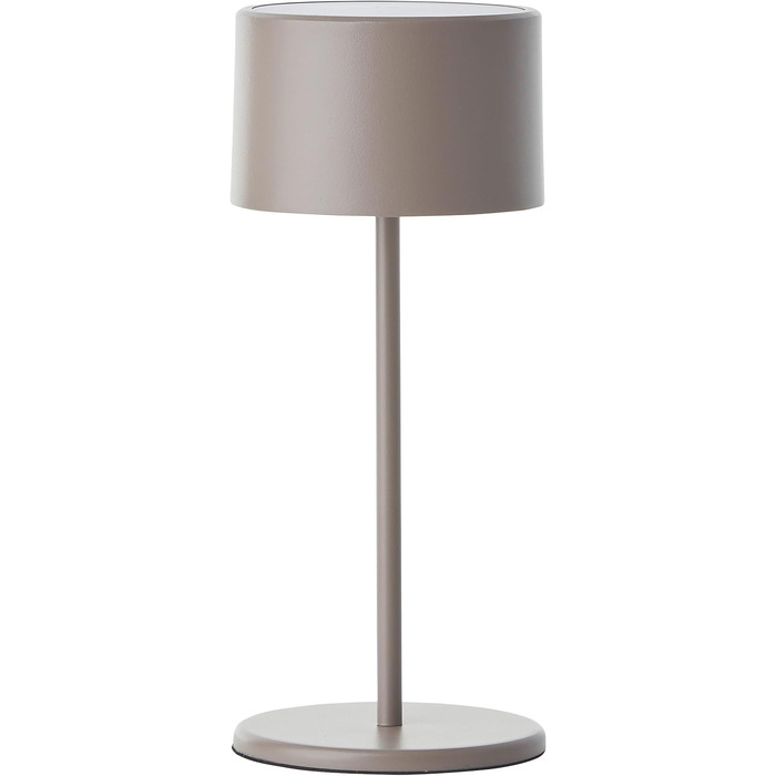LED-лампа настільна Taupe з диммером та акумулятором. Сучасний дизайн, енергозбереження, USB-зарядка. Настільна лампа для дому.