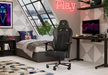 Ігровий крісло Razer Enki Pro - зелений, з підтримкою попереку, регульоване спинка до 152°