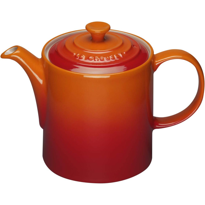 Чорний чайник Le Creuset 1.3 л з кераміки для кухні (70703130000000)
