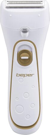 Епілятор BEPER 3BEPI001-2in1, з дротом або на батарейках, plug & play, дві головки, дві швидкості, бритва та шовк-епіля, швидка депіляція, світло, чохол і щітка в комплекті