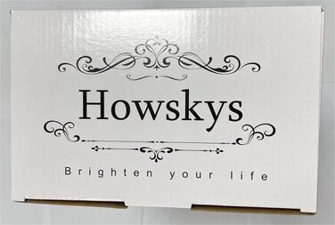 Світлодіодна акумуляторна настільна лампа Howskys, з можливістю затемнення, акумулятор 5200 мАг, USB-C, алюміній, IP54, білий