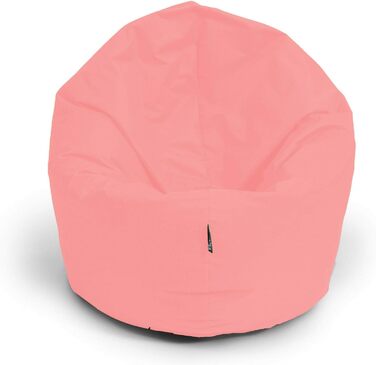 В 1 з наповнювачем Seat Cushion Сирна подушка Підлогова подушка Крісло BeanBag (діаметр 145 см, пудрово-рожевий), 2