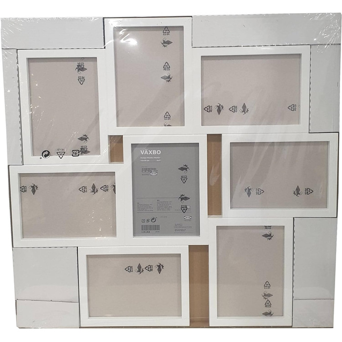 Рамка для колажу Ikea VAXBO, біла, 13x18 см (8 фото)