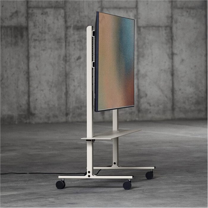 Підставка для телевізора на коліщатках, Rollin' Mushroom, сіра, 40-70 дюймів