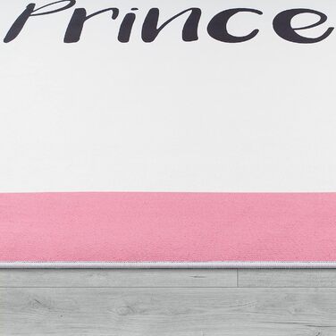 Домашній дитячий килим Paco, миється рожевий килим для дитячої кімнати для дівчаток, розмір80x150 см, 80x150 см, 80x150 см
