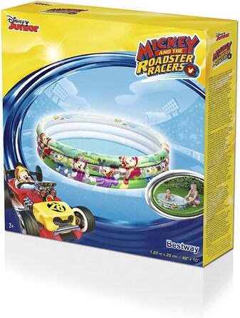 Надувний басейн Bestway Disney Міккі та Друзі 122x25 см для дітей
