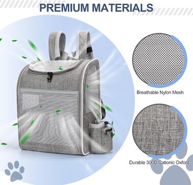 Портативний рюкзак для домашніх тварин (33x25x42см)