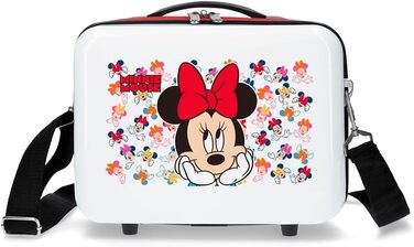 Чохол для кокпіту Disney Minnie Diva, різнокольоровий, 38 x 55 x 20 см, комбінована застібка з ABS, 34 л, 2 кг, 4 колеса, ручна поклажа, барвистий, валіза салону (косметичка)