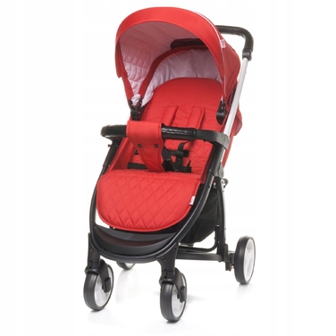 Дитячий прогулянковий візок 4Baby Atomic XVII, червоний