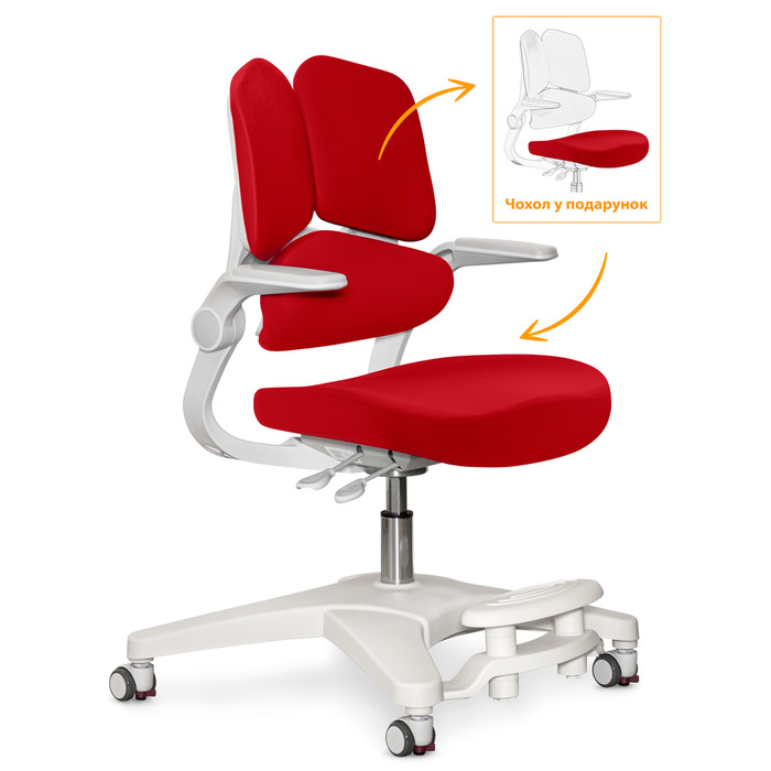 Дитяче крісло Mealux Trident Red (арт.Y-617 KR)