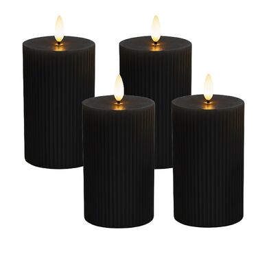 Набір з 4 LED-свічок Relaxdays, 13 см