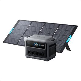 Anker SOLIX C1000 Gen 2: Портативна сонячна електростанція з панеллю 200W, 2000W (3000W пікова), 1024Wh LiFePO₄, для резервного живлення
