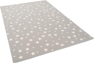 Дитячий ігровий килимок Snapstyle Stars Grey, 24 розміри (300х300 см)