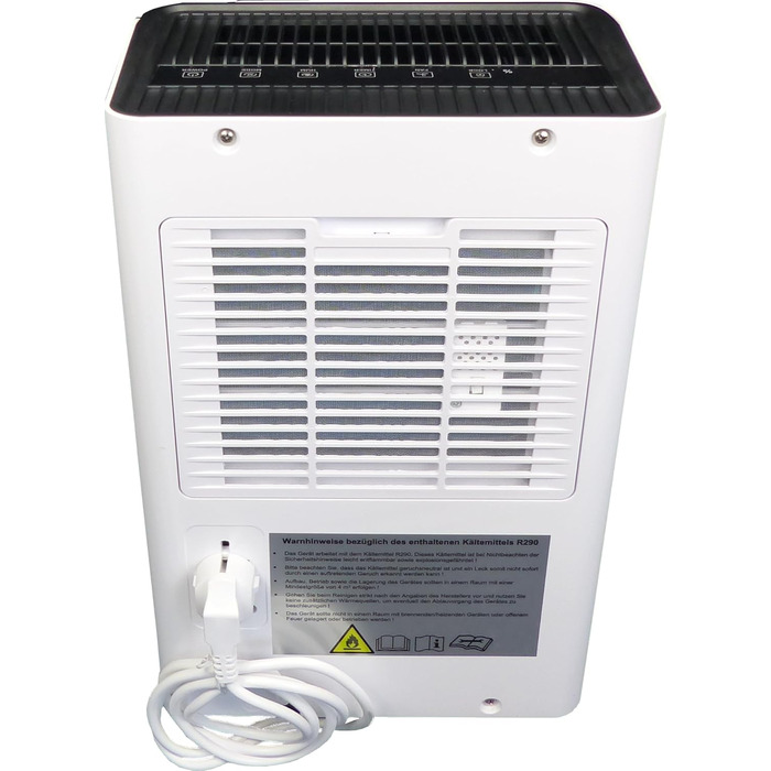 Зволожувач повітря Aktobis WDH-214US - тихий, з цифровим дисплеєм та Wi-Fi, до 8 л/добу