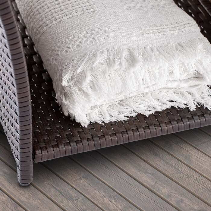 Столик з поліротанга Vedis Brown 45x45x40см