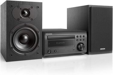 Система Denon D-M 41 Hi-Fi 60 Вт Преміум Сріблястий/Чорний