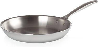 Сковорода LE CREUSET з нержавіючої сталі 30 см, 3-шарова, без покриття