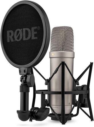 Студійний мікрофон Rode NT1 5 покоління XLR/USB + стійка keepdrum