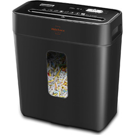 Шредер для паперу VidaTeco 610C: знищення документів P-4 (крез-різ), 11.5л, для офісу та дому