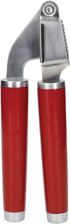 Прес для часнику KitchenAid з нержавільної сталі, придатна для миття в посудомийній машині – Almond Creme (імперський червоний)