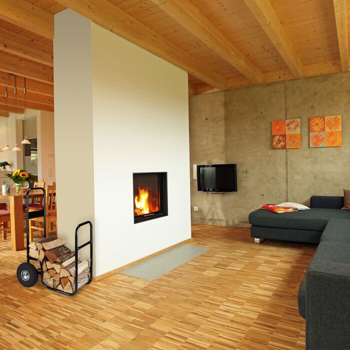 Візок для дров Relaxdays зі сталі