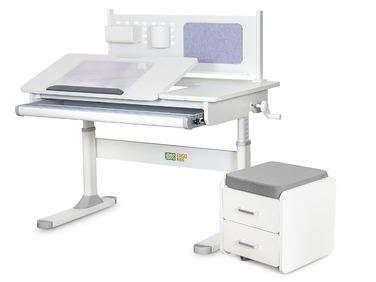 Комплект (S) ErgoKids TH-325 (парта + тумба) (арт.TH-325 + BD C3_ BLUE)