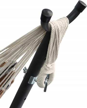 Гамак з стійкою Italform, багатоколірний, навантаження до 150 кг, 260 x 150 см