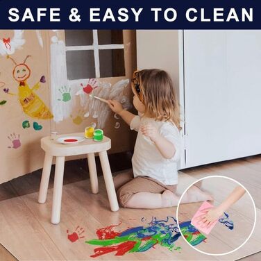 Підкладка під офісний стілець ShareWin 120x150 см - захист підлоги від подряпин, антиковзка, для офісу та дому