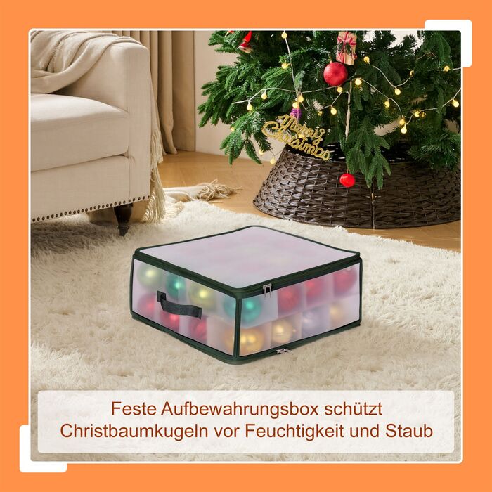 Коробка для зберігання новорічних кулі