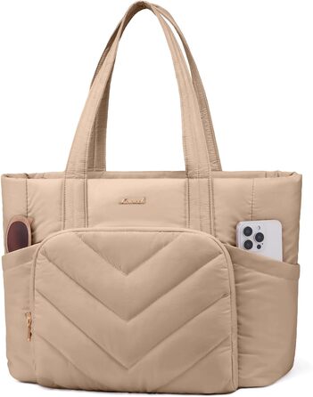 LOVEVOOK Сумка-шоппер для жінок, велика, легка, 15.6