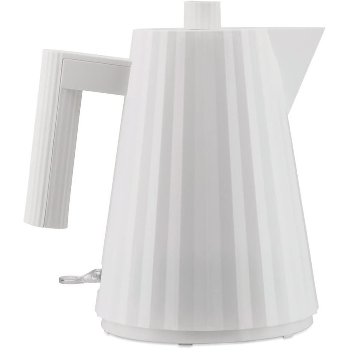 Електричний чайник Alessi Plissé MDL06/1 W, 100 cl, білий, 2400W, з європейським штекером