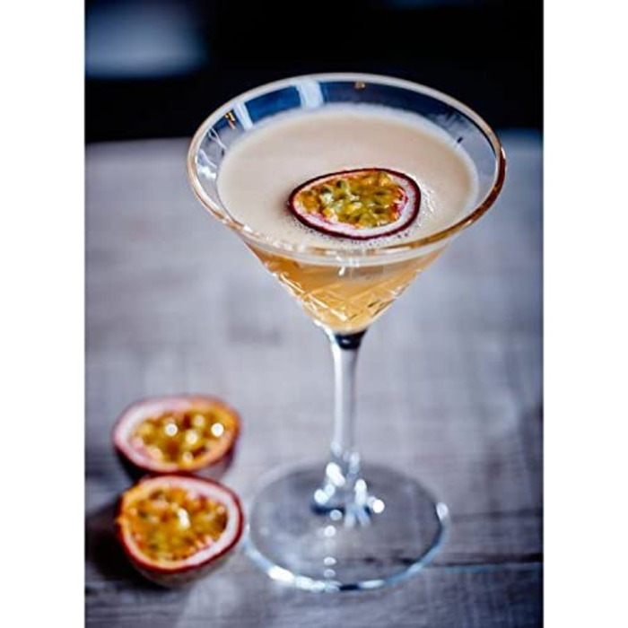 Набір склянок Martini Pasabahce Timeless, 6 шт, кришталевий дизайн, 17.2 см