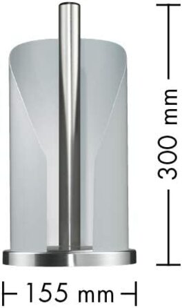 Тримач рулону паперу Wesco 322104-77, нержавіюча сталь (збройовий метал)
