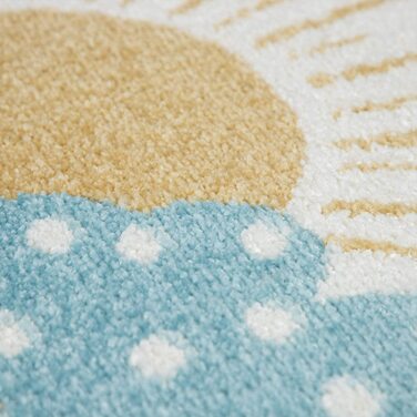 Домашній дитячий килим Paco, килим для дитячої кімнати, для дівчаток і хлопчиків, різні мотиви і розміри, розмір колір (80x150 см, різнокольоровий)