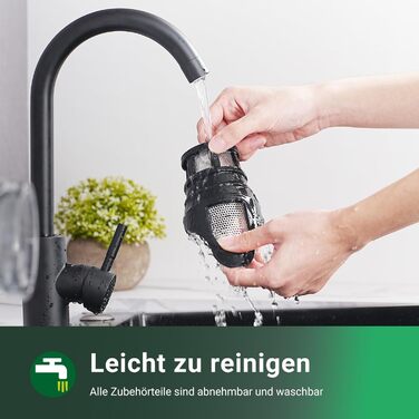 Електричний соковитискач AOBOSI Slow Juicer з 2 швидкостями, для овочів та фруктів, з 8-ступеневою спіраллю, щіткою для очищення та 2 чашами, функція реверсу, сірий