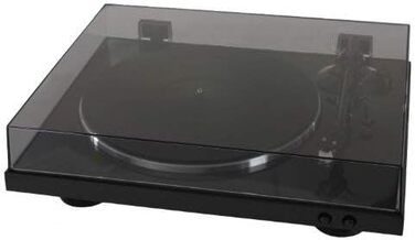 Denon DP-300F повністю автоматичний програвач вінілу з ремінним приводом, вбудованим передпідсилювачем, чорний