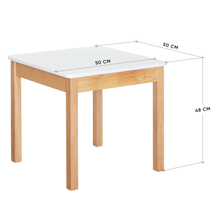 Дитячий столик Mealux KD-F951 White Wood