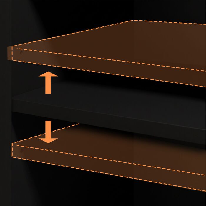 Relaxdays Роликовий контейнер з шухлядами та відсіками