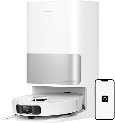 Робот-пилосос Dreame L10s Ultra Gen 2 з функцією миття, технологія RoboSwing™ та потужністю 10 000 Pa Vormax™, режим для тварин, автоматична станція, потужне прибирання килимів