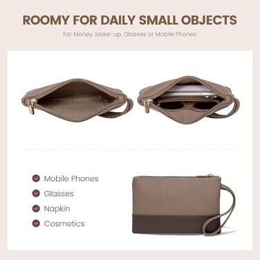 Сумка LOVEVOOK для жінок, 15.6 дюймів, лаптоп-сумка, робоча сумка, елегантна, універсальна, шкіряна, для школи, офісу, ділових поїздок (15.6 дюймів, хакі-беж)