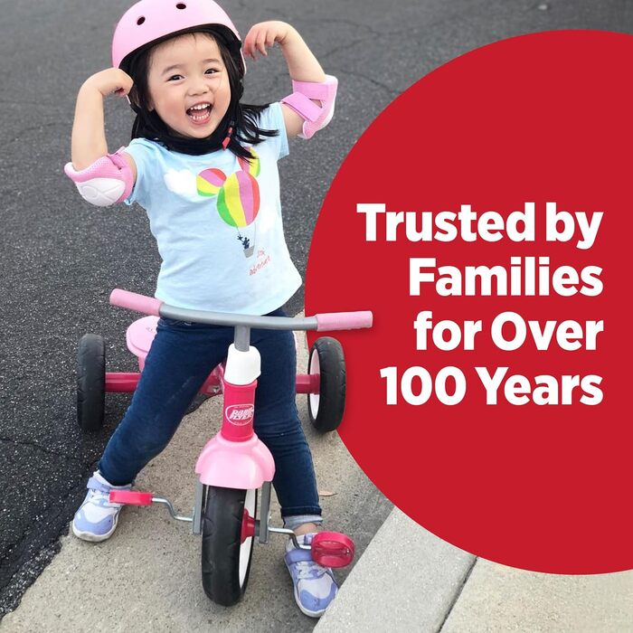 Триколісний велосипед Radio Flyer для малюків 2,5-5 років, рожевий