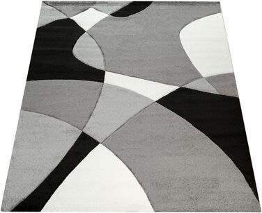 Килимок Paco Home Designer Modern Geometric Black White, 240x330 см