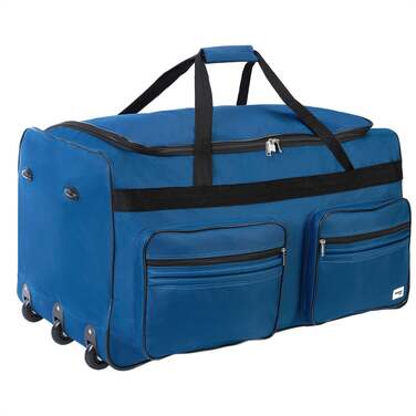 Дорожня сумка на колесах XXL Blue 160L